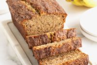 Golden Cinnamon Swirl Banana Bread