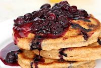 Wholesome Lemon Blueberry Ricotta Pancakes