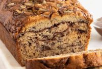 Nutella Marble Banana Loaf