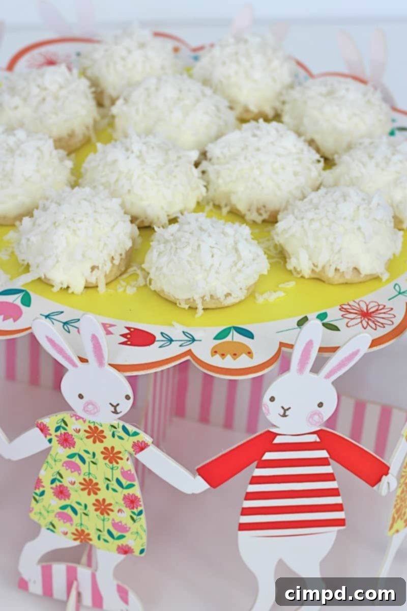 Fluffy White Chocolate Coconut Bunny Tails 1 featured 3942