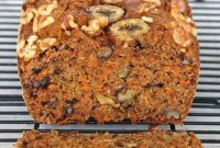 Hearty Spiced Banana Nut Carrot Loaf