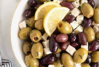 Zesty Mediterranean Olives and Feta