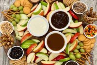 Apple & Dip Serving Platter