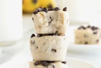 Two-Ingredient Banana Chocolate Chip Frozen Treats
