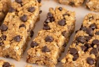 Easy Five Ingredient Chocolate Chip Granola Bars