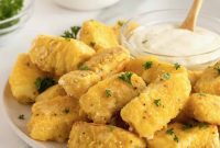 Crispy Baked Fish Fingers