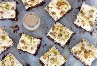 Irish Cream Pistachio Brownies: An Indulgent Twist