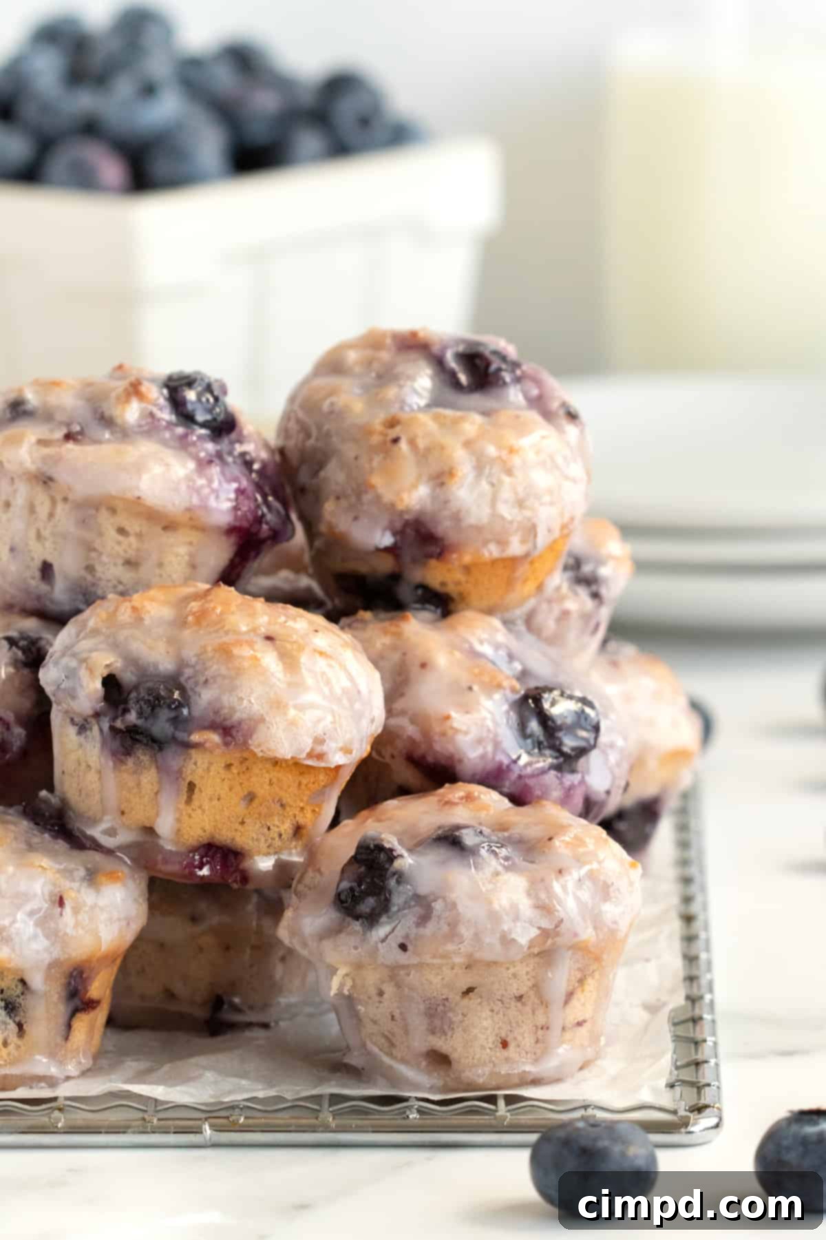 Oven-Baked Blueberry Fritter Poppers 1 featured 5938