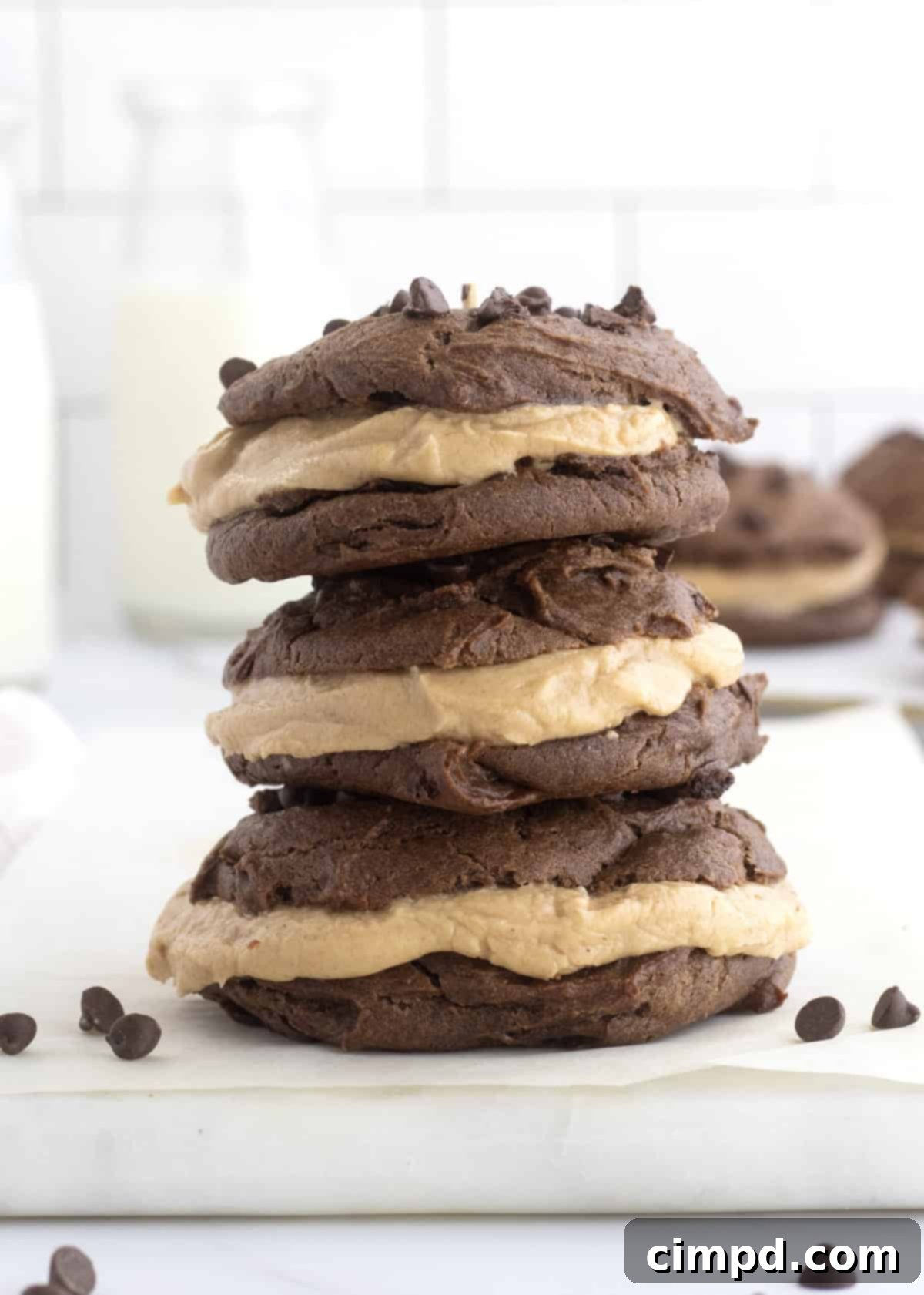 Peanut Butter Chocolate Dream Puffs 1 featured 639