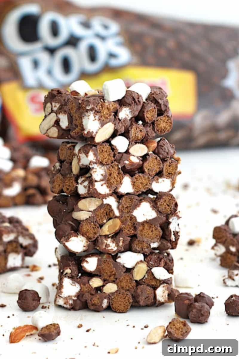 Easy 4-Ingredient Rocky Road Crunch Bars 1 featured 6621
