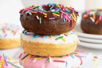 Effortless Cake Mix Baked Donuts