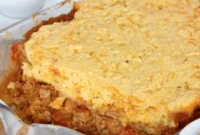Hearty Chili Cornbread Casserole