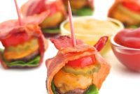 Cheesy Bacon Burger Poppers