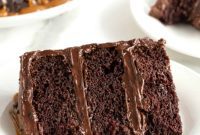 Decadent Fudge Caramel Stout Cake