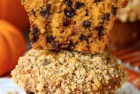 Gourmet Pumpkin Pistachio Chocolate Chip Muffins