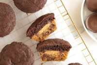 Brookies Stuffed with Peanut Butter Cups