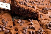 Double Chocolate Chip Sheet Cake