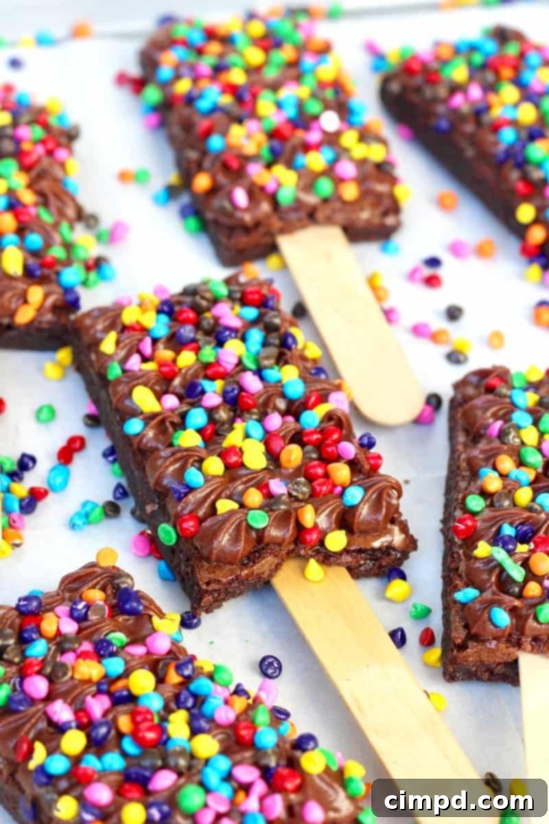 Decadent Frosted Fudge Brownie Pops 1 featured 8348