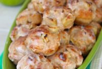 Golden Baked Apple Fritters