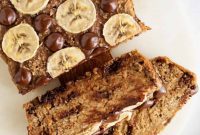 Simple 4-Ingredient Flourless Chocolate Chip Banana Bread