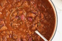 The Gold Standard Chili