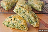 Savory Spinach Artichoke Scones