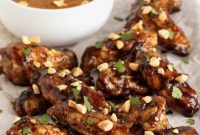 Sticky Crispy Asian Chicken Wings