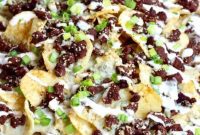 Black and Blue Steak Nachos