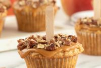 Gourmet Caramel Apple Cupcakes