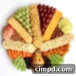 Turkey Snack Board by The BakerMama