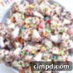 Birthday Bash Blend 9 Birthday Snack Mix in a bowl