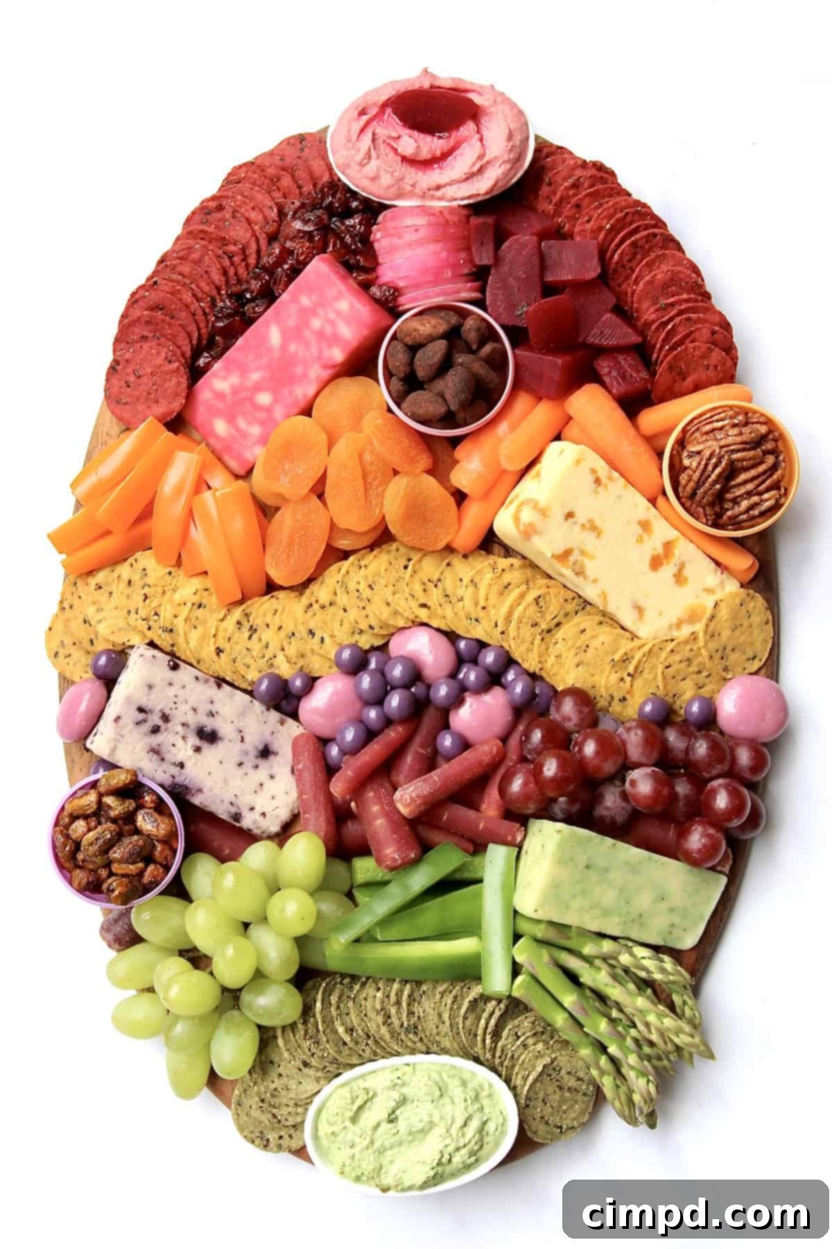 Easter Cheese Board by The BakerMama