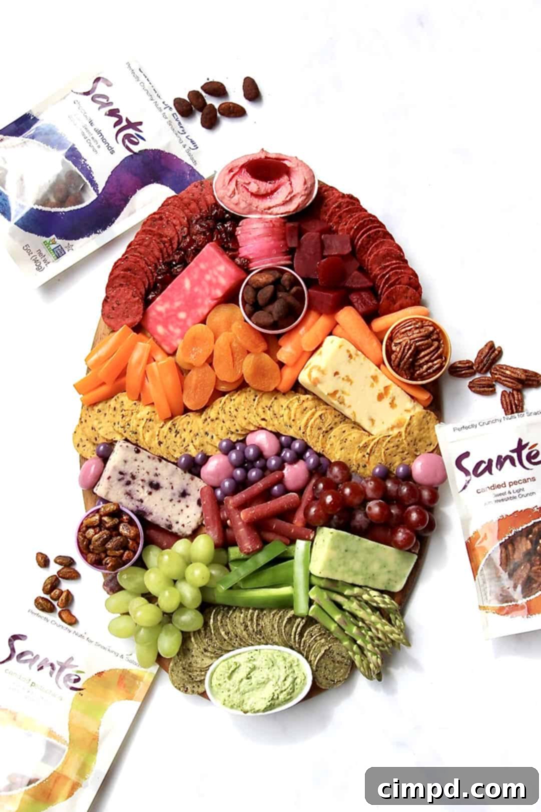 Easter Cheese Board by The BakerMama