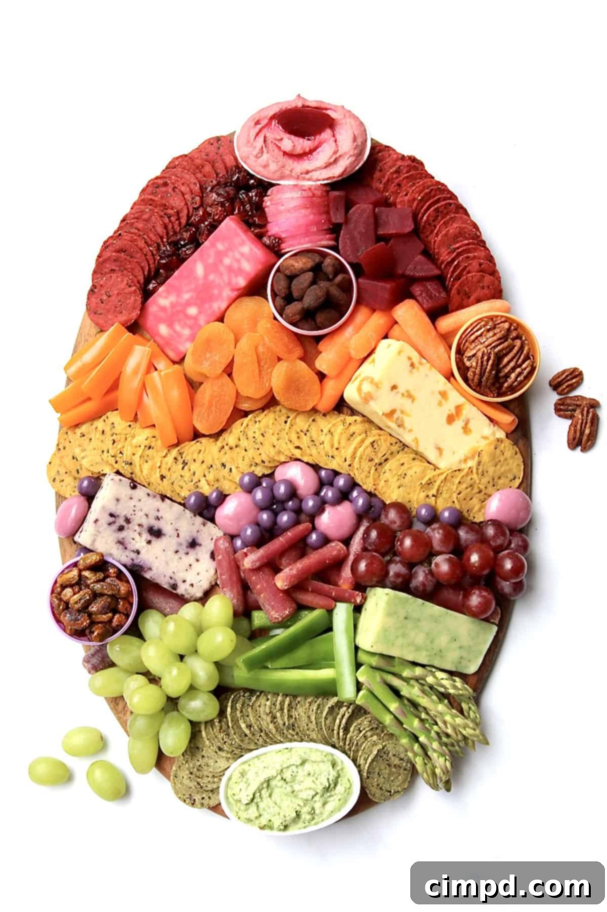 Easter Cheese Board by The BakerMama