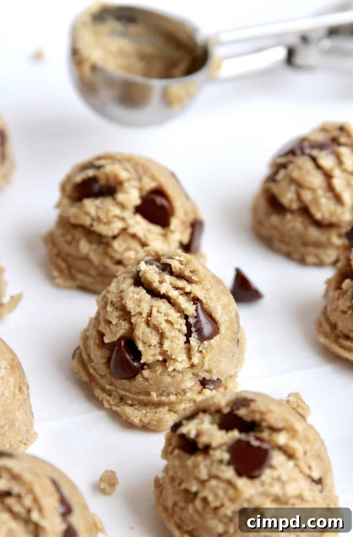 Healthy Edible Cookie Dough Bites - A delightful and safe snack