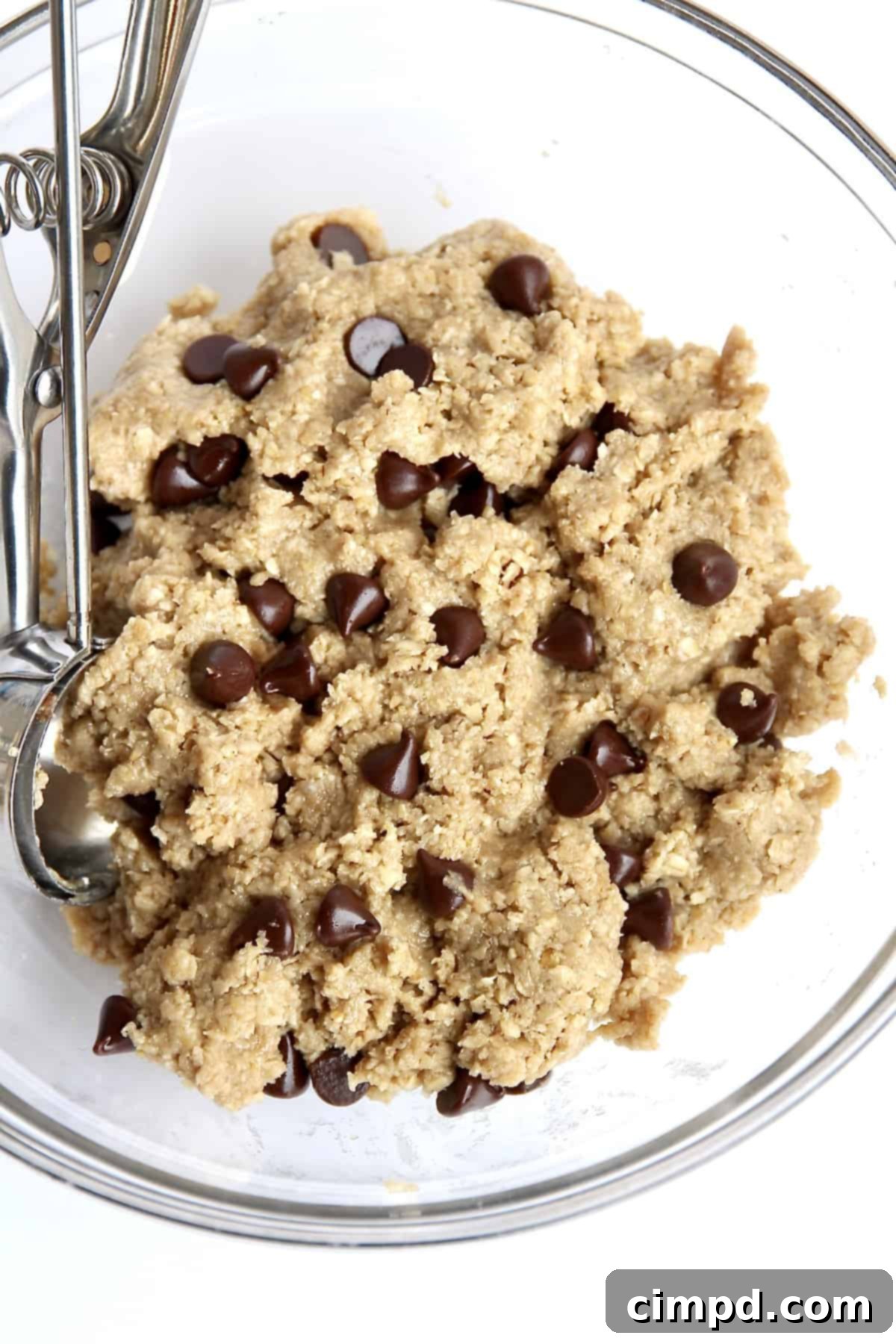 Scooped Healthy Edible Cookie Dough Bites