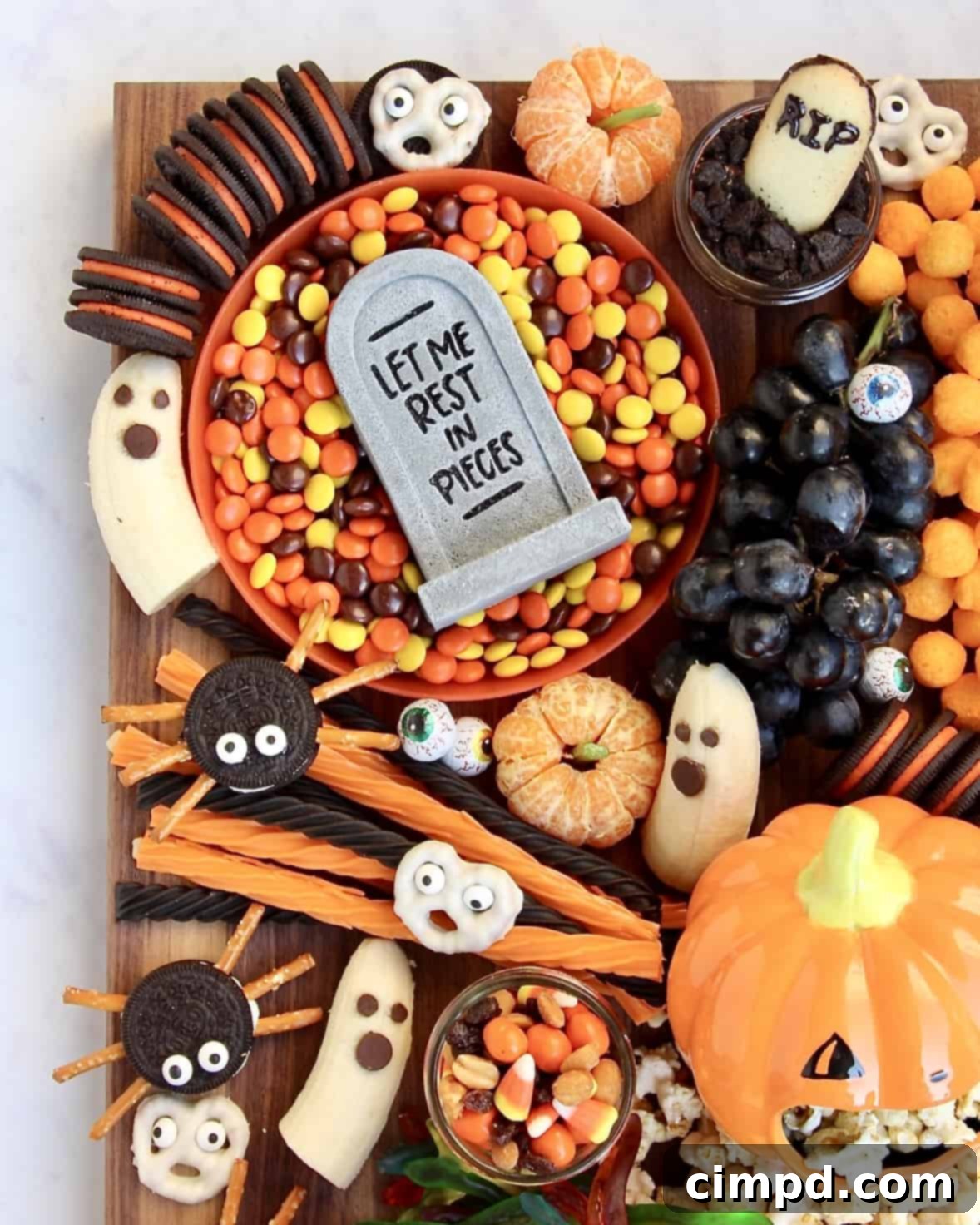 Macabre Munchies Board 4 Spooky Snack Board by The BakerMama