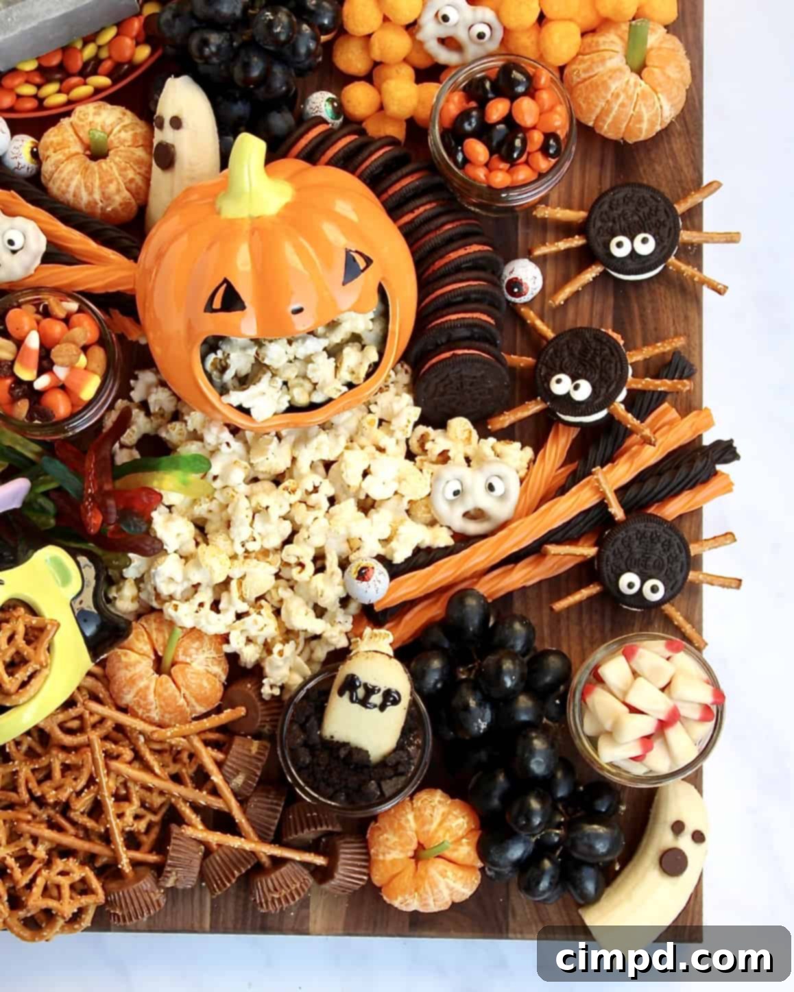 Macabre Munchies Board 5 Spooky Snack Board by The BakerMama