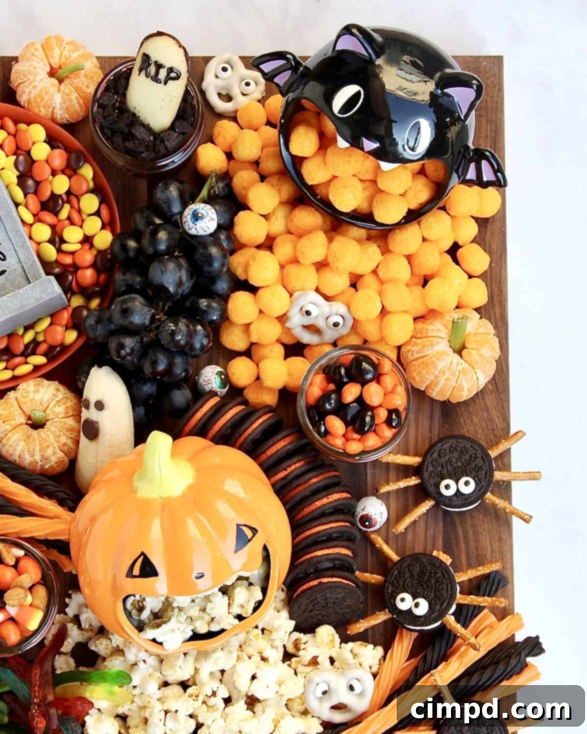 Macabre Munchies Board 6 Spooky Snack Board by The BakerMama