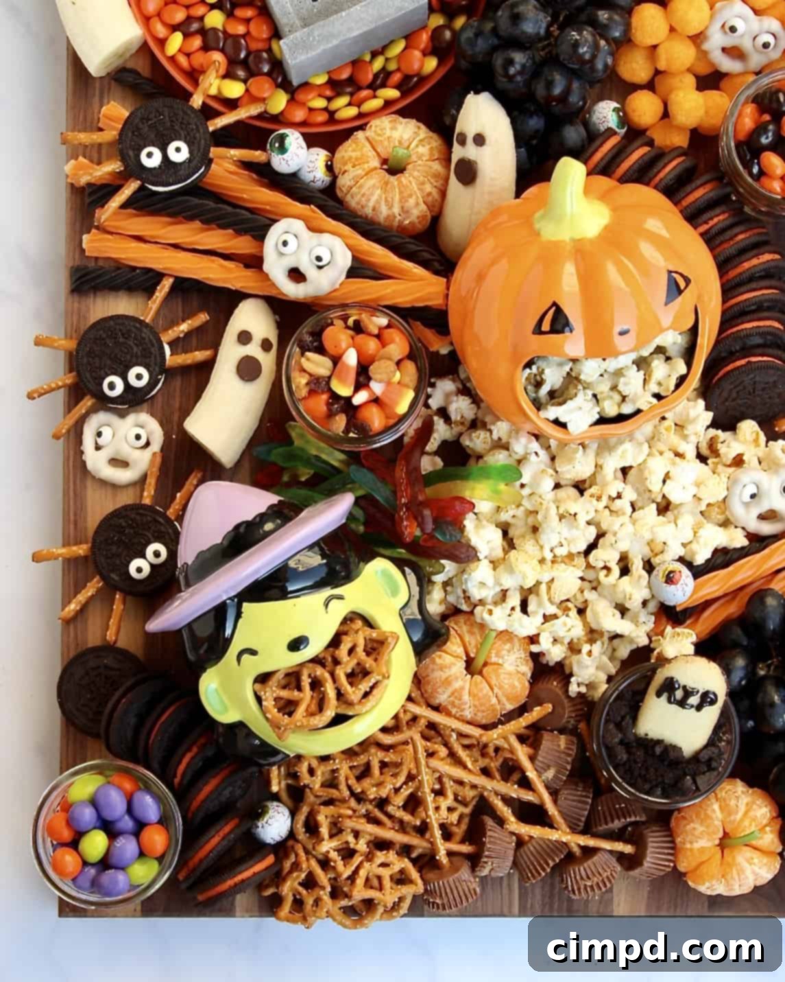 Macabre Munchies Board 7 Spooky Snack Board by The BakerMama