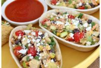 Southwest Chicken Salad Tacos