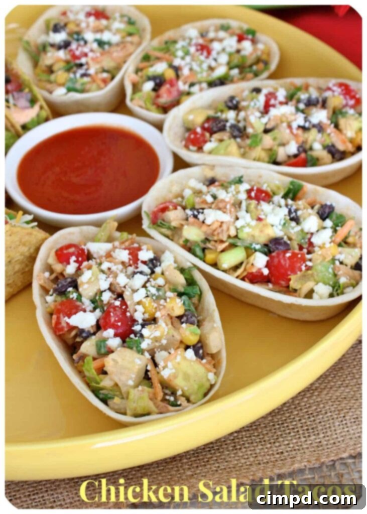 Southwest Chicken Salad Tacos 1 img 1174 1