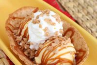 Toffee Taco Sundae Delights