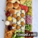 Build-Your-Own Burger Board by The BakerMama