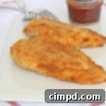 Crispy Oven BBQ Chicken 2 Oven-Fried Barbeque Chicken, a quick and delicious weeknight dinner