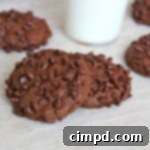 Delicious Homemade Double Chocolate Chip Cookies