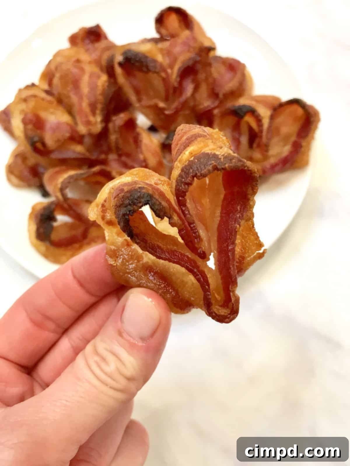 How to Make Heart-Shaped Bacon - Crispy and Delicious