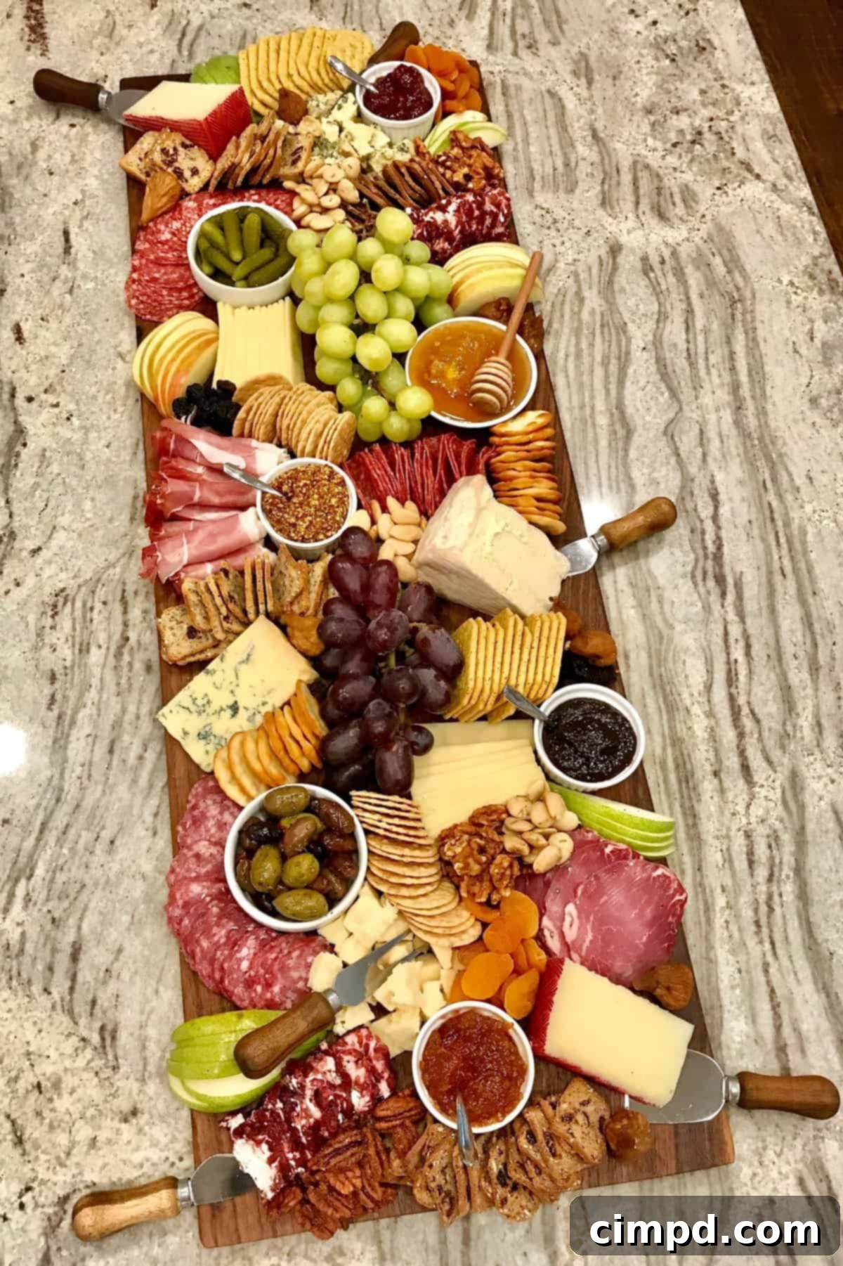 Trader Joe's Gourmet Cheese and Charcuterie Board 3 Large Trader Joe's Charcuterie and Cheese Board by The BakerMama