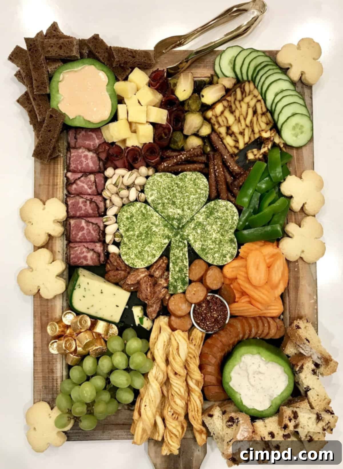 St. Patrick's Day Snack Board by The BakerMama