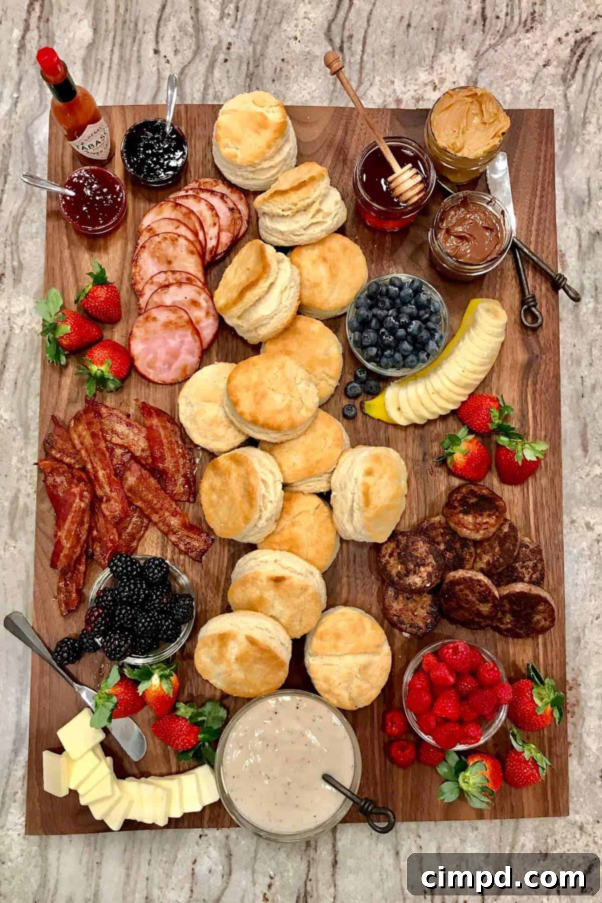 Fix-Your-Own Biscuit Board by The BakerMama